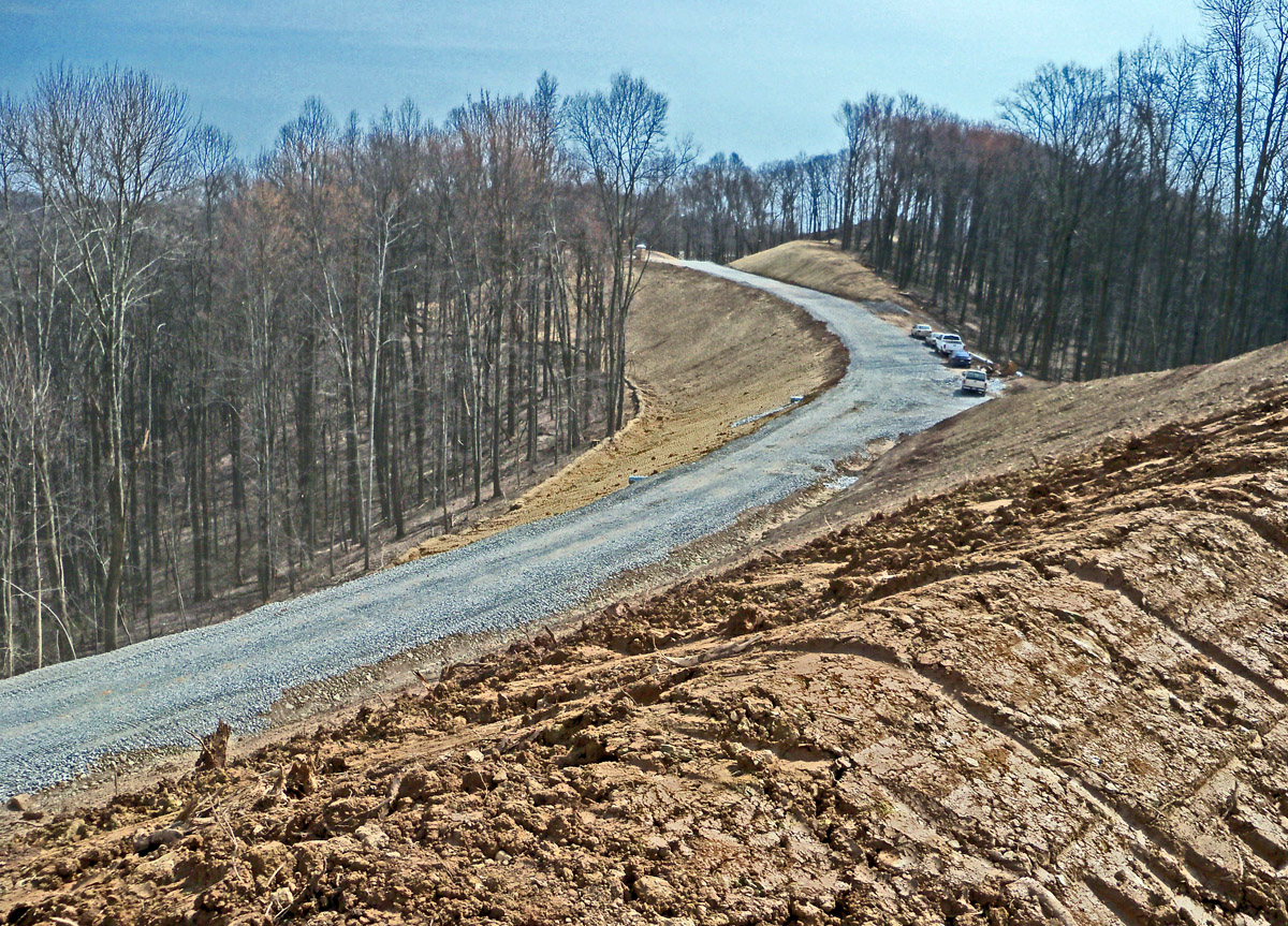 New Well Pad Access Road